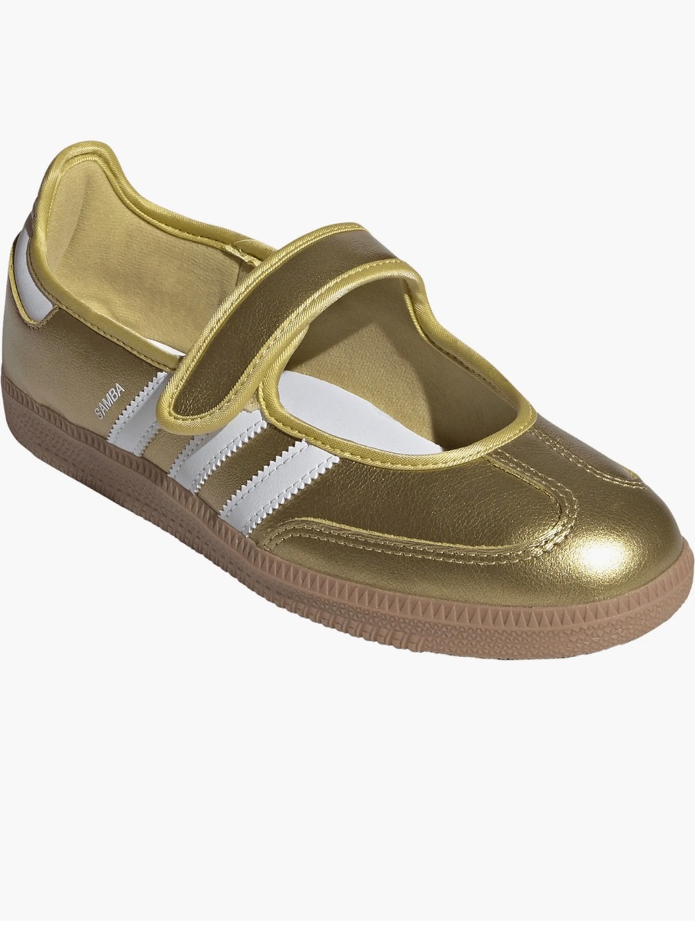 Adidas Originals Samba Jane Sneaker in Gold White